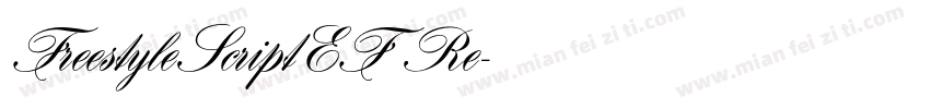FreestyleScriptEF Re字体转换